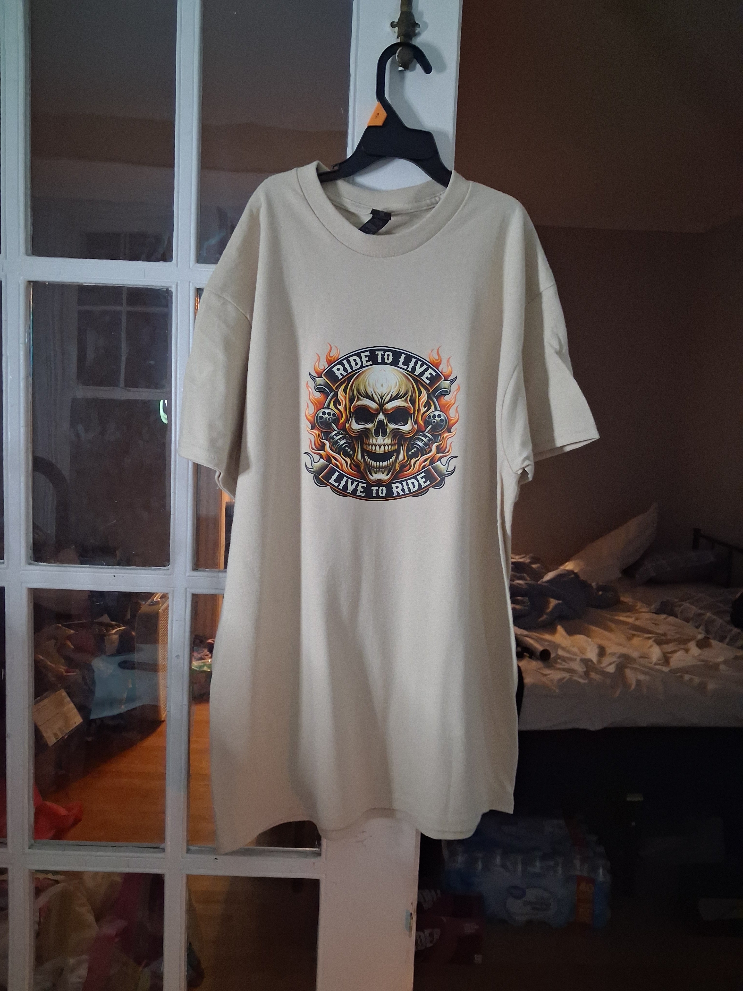 Ride to live live to ride tee